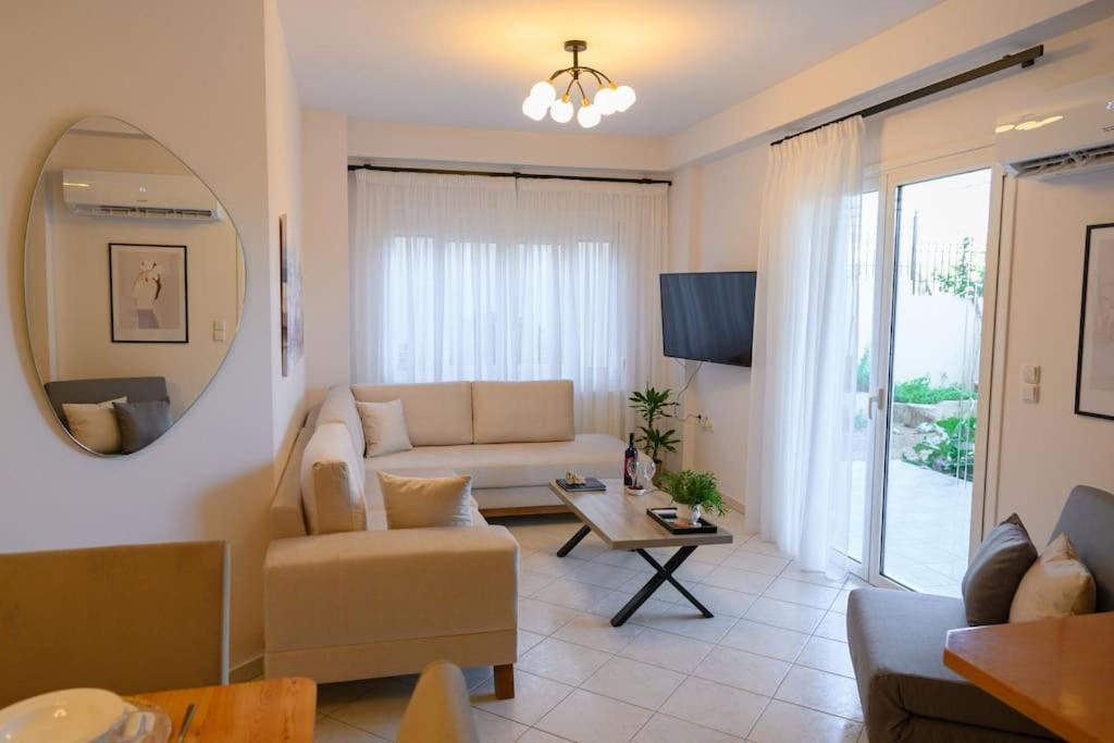 Apartamento Balo Garden View Airport Flat Nea Alikarnassos Exterior foto